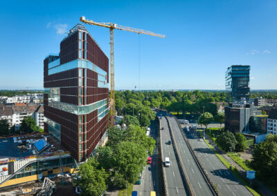Hochhaus Kran